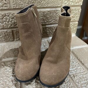 J. Jill Brown Leather Ankle Boots*